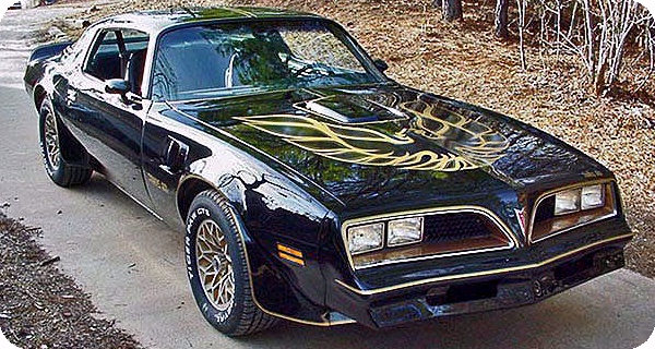 Black Pontiac Trans Am