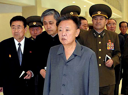 Kim Jong-il after his stroke